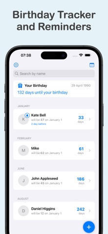 Birthday Reminder & Countdowns app icon
