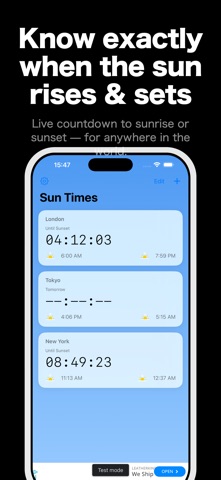 Sun Times: Sunrise & Sunset app icon