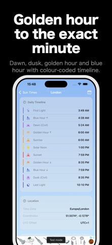 Sun Times: Sunrise & Sunset screenshot 3