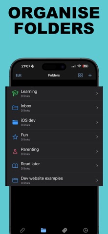Link Saver: Bookmark Manager screenshot 4