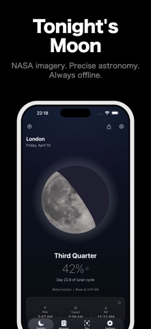 Moon Phases: Lunar Tracker app icon