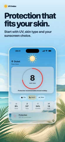 UV Index Widget and Burn Time screenshot 2