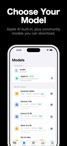PrivateChat AI: Ollama & LLM screenshot 3