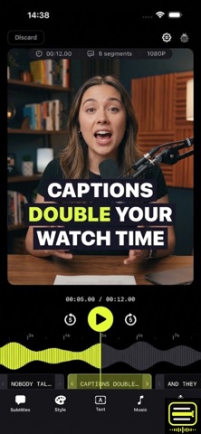 Captions: Auto Video Subtitles app icon
