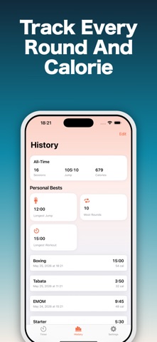 Jump Rope Timer & Tracker screenshot 2