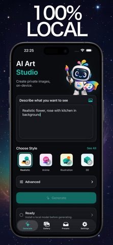 Local AI Image Generator screenshot 2