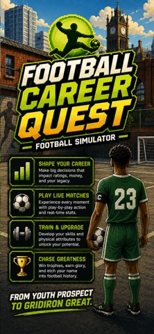 Football Career Quest app icon