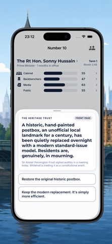 Prime Minister Sim: Politics screenshot 3