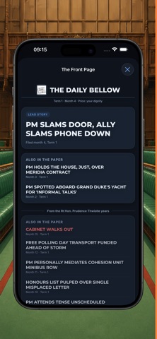 Prime Minister Sim: Politics screenshot 4