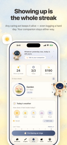 BingeFree: Recovery Companion screenshot 2
